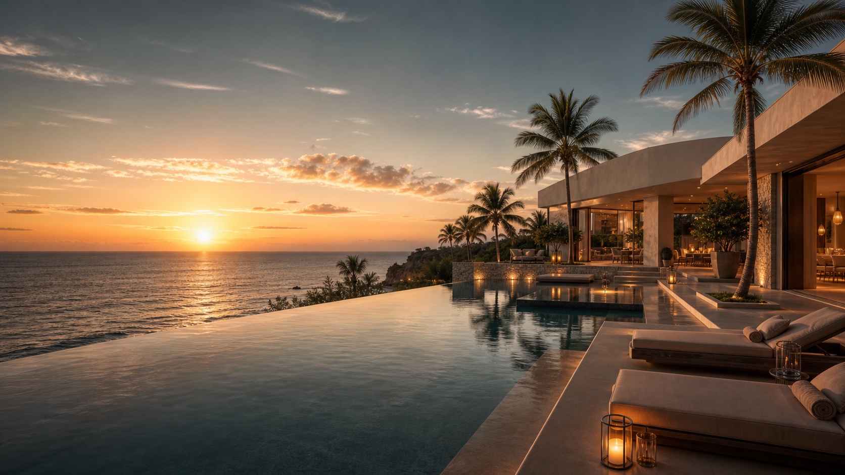 AZURE RESORT — сайт премиального пляжного курорта